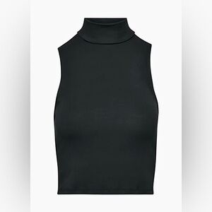 Aritzia Sunday Best Freshman Sleeveless Turtleneck in Black (NWOT)